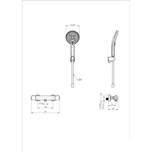 Смеситель Wonzon&Woghand WW-B2065-A-BG