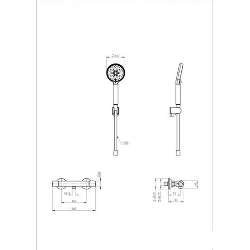 Смеситель Wonzon&Woghand WW-B2005-A-CR