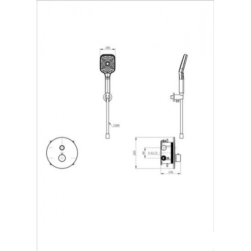 Смеситель Wonzon&Woghand WW-D1017-A-MW