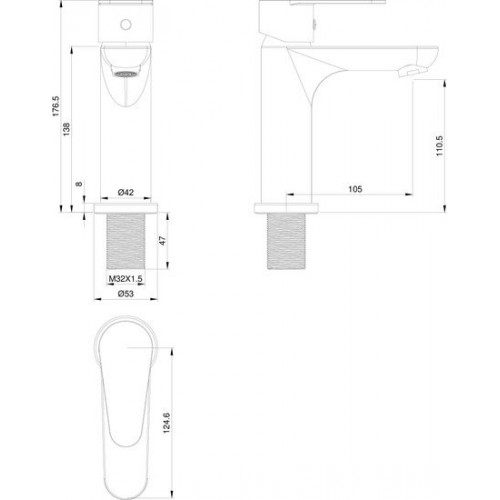 Смеситель Wonzon&Woghand WW-A40202-BG