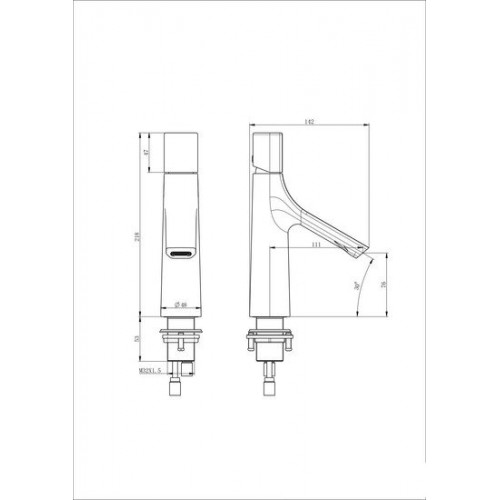 Смеситель Wonzon&Woghand WW-H010-CR