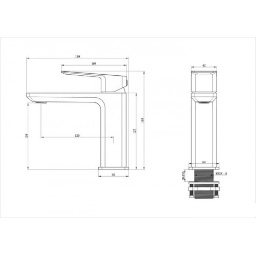 Смеситель Wonzon&Woghand WW-88139011-MB