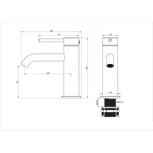 Смеситель Wonzon&Woghand WW-88139017-MB