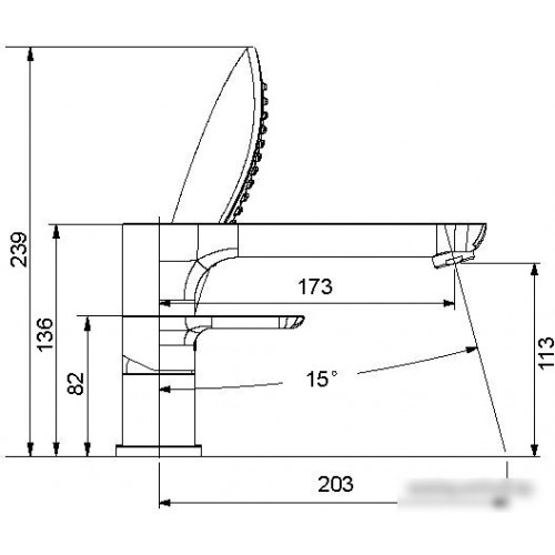 Смеситель Gappo G1148