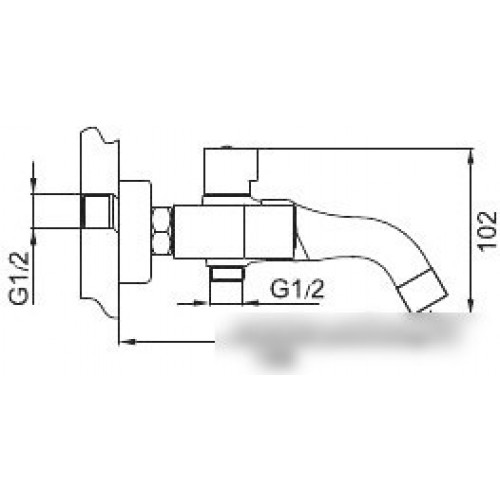 Смеситель Gappo G3249