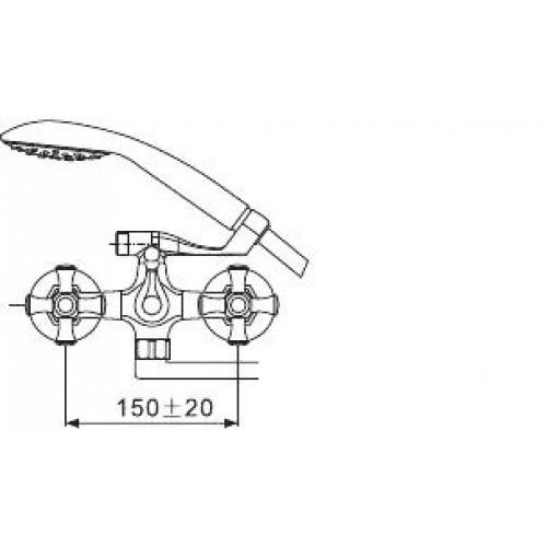 Смеситель Gappo G2242