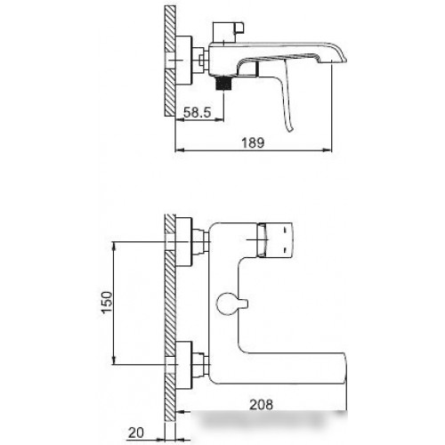 Смеситель Gappo G3250