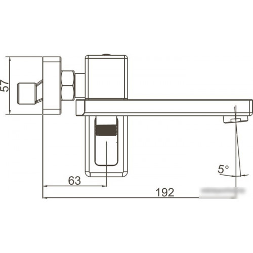 Смеситель Gappo G3018