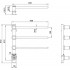 Полотенцесушитель Wonzon&Woghand WW-AL314-GM