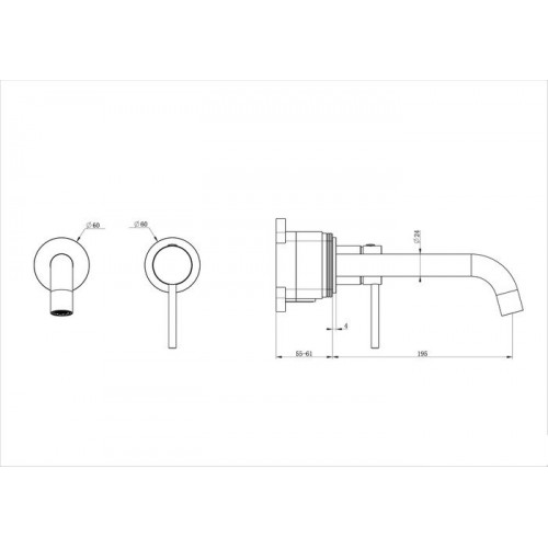 Смеситель Wonzon&Woghand WW-88869017-CR