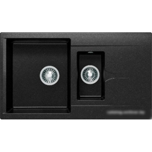 Кухонная мойка Polygran Brig-870 (черный 16)