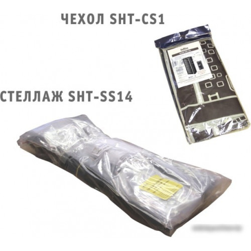 Стеллаж Шатура SHT-SS15-P с чехлом 992.39 (коричневый/венге)