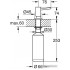 Дозатор для жидкого мыла Grohe Cosmopolitan 40535DC0 (сталь)