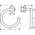 Держатель для полотенца Hansgrohe Logis Universal