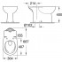 Унитаз Grohe Bau 39429000