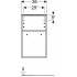 Geberit Тумба Smyle Square 36 500.358.JR.1 (темный орех)