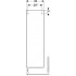Geberit Шкаф-пенал Smyle Square 36 500.361.JR.1 (темный орех)
