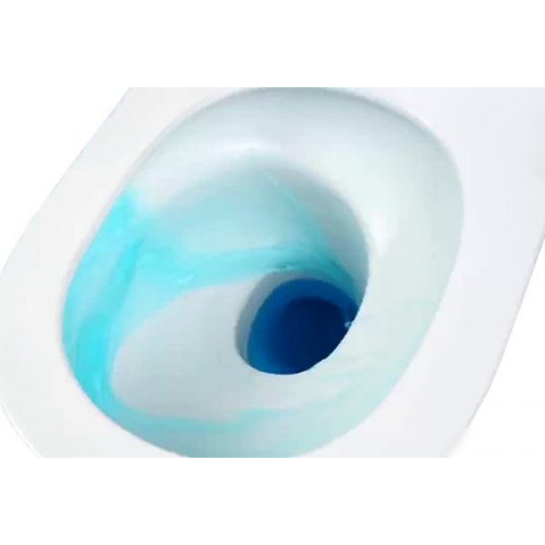 Унитаз подвесной Roxen Vortex в комплекте с инсталляцией StounFix Dual Fresh 6 в 1 968483 (кнопка: брашированное золото)