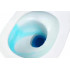 Унитаз подвесной Roxen Vortex в комплекте с инсталляцией StounFix Dual Fresh 6 в 1 968483 (кнопка: брашированное золото)