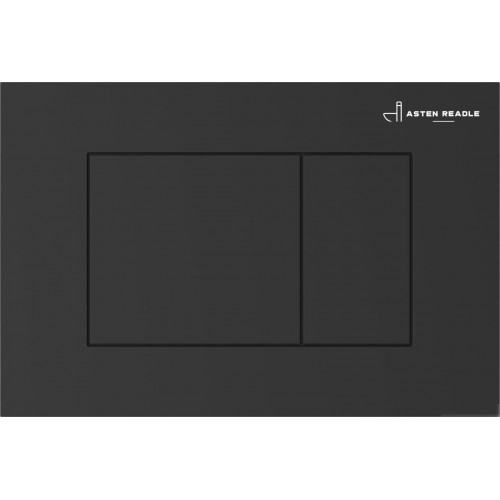 Унитаз подвесной Roxen Antares в комплекте с инсталляцией Asten Readle Zentralmodul AR0601-185B с черной матовой кнопкой