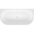 Ванна Wellsee Excellence Pro 150x73 28760202R (пристенная ванна белый глянец, экран, ножки, сифон-автомат глянцевый белый)
