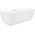 Ванна Wellsee Air Gap S 166x78 23850101R (отдельностоящая ванна белый глянец, экран, ножки, сифон-автомат хром)