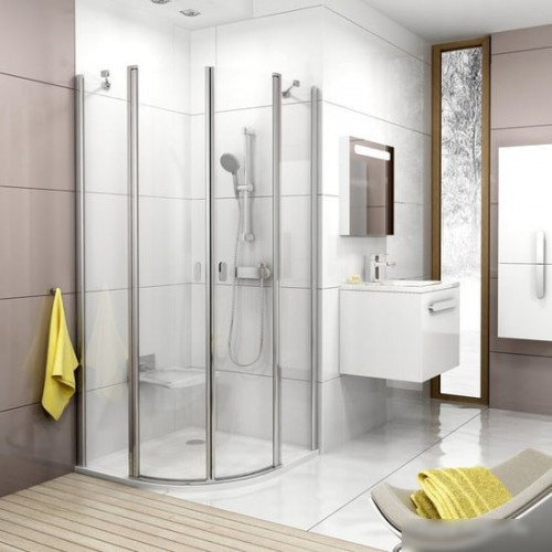 Душевой уголок Ravak Chrome CSKK4 90x90 (прозрачный/серебристый)