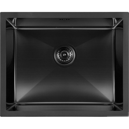 Кухонная мойка ARFEKA ECO AR 550*450 BLACK PVD NANO DECOR MILLET GRAINS