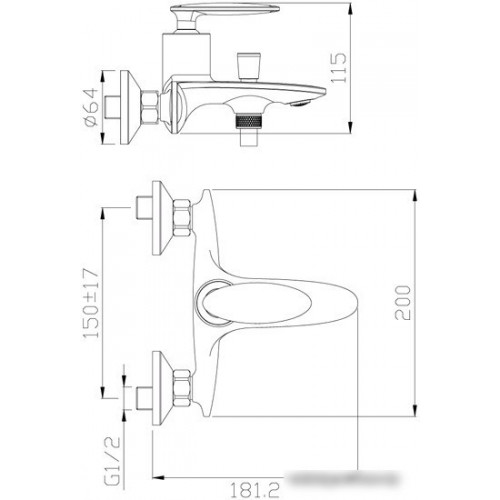 Смеситель Rossinka Silvermix RS30-31