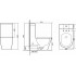 Унитаз напольный Grado GD-3201R