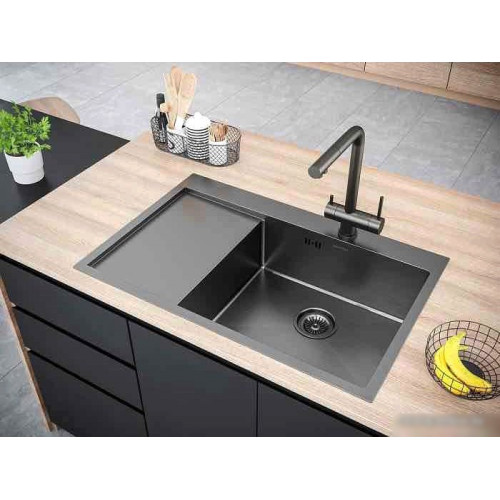 Кухонная мойка Paulmark Atlan R PM217851-GMR