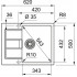 Кухонная мойка Franke Sirius 2.0 S2D 611-62 (500) Tectonite 143.0628.363 (белый)