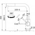 Смеситель Franke Smart Glenda 115.0706.986