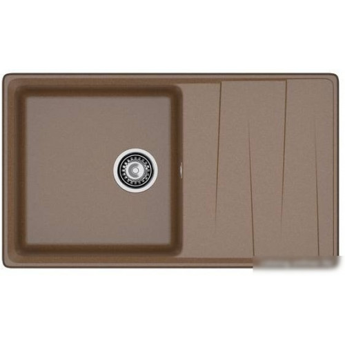 Кухонная мойка GranFest GF-LV-860L (терракот)
