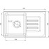 Кухонная мойка GranFest SMART GF-SM680L (белый)