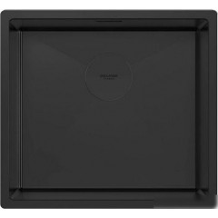 Кухонная мойка Paulmark Next 48 UNI PM214844-MBN (черный/черный матовый)