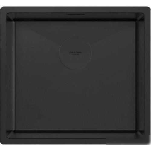 Кухонная мойка Paulmark Next 48 UNI PM214844-MBN (черный/черный матовый)