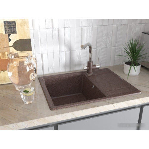Кухонная мойка Paulmark Weimar PM216550-BE