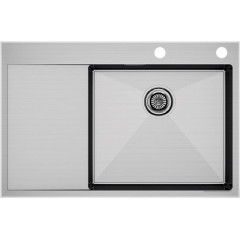Кухонная мойка Paulmark Atlan Edge PM777851-BSR