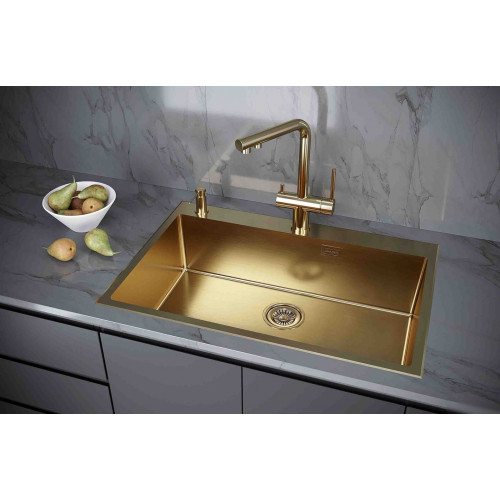 Кухонная мойка Paulmark Vast Edge PM777551-BG