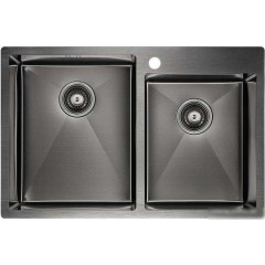 Кухонная мойка Paulmark PM237851-GM