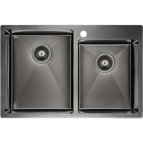 Кухонная мойка Paulmark PM237851-GM