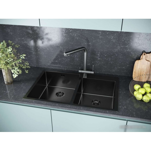 Кухонная мойка Paulmark PM237851-GM