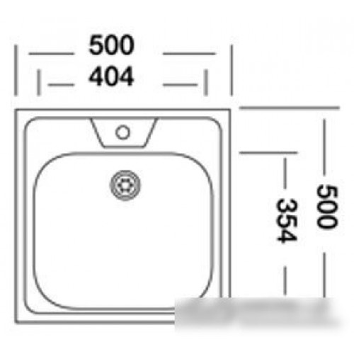 Кухонная мойка КромРус S 407 RUS