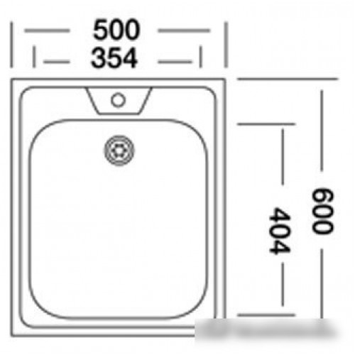 Кухонная мойка КромРус S 408 RUS