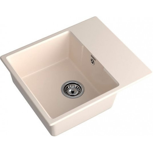 Кухонная мойка GranFest QUARZ GF-UR-658L (белый)