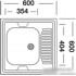 Кухонная мойка КромРус S 409 RUS