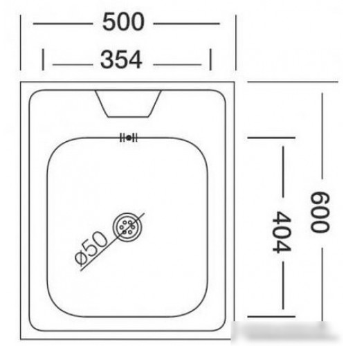 Кухонная мойка КромРус EC 208 М