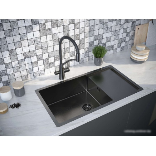 Кухонная мойка Paulmark PM217844-GM