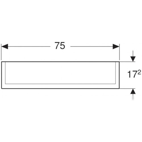 Geberit Шкаф с зеркалом Option Plus 500.206.00.1
